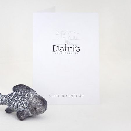 Dafni'S Philoxenia Aparthotel เนาซา ภายนอก รูปภาพ