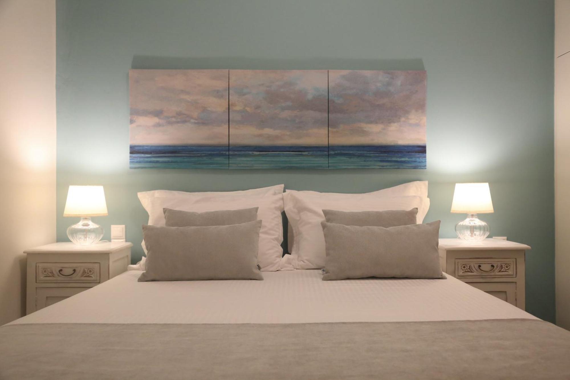Dafni'S Philoxenia Aparthotel เนาซา ภายนอก รูปภาพ