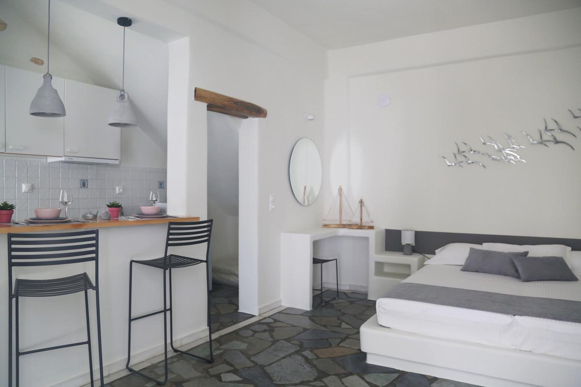 Dafni'S Philoxenia Aparthotel เนาซา ห้อง รูปภาพ